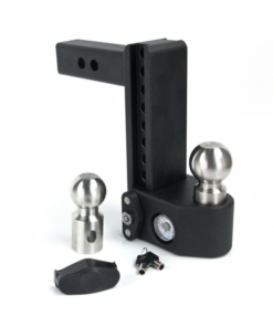 Weigh Safe SWS8-2 Adjustable Ball Mount with Scale 2" Shaft - 8" Drop