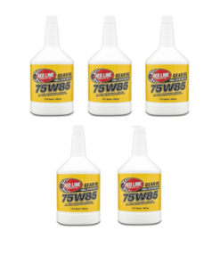 Red Line Oil 50104 Fully Synthetic 75W85 GL-5 Gear Oil - 5 Quarts