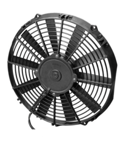 SPAL 30100375 12.00" Low Profile Puller Fan with Straight Blades, 12V