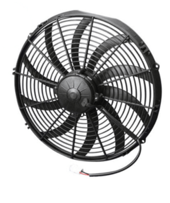 SPAL 30102048 16" High Performance Pusher Electric Fan with Curved Blades