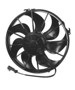 SPAL 30103202 12.00" Extreme Performance Puller Fan with Curved Blades, 12V