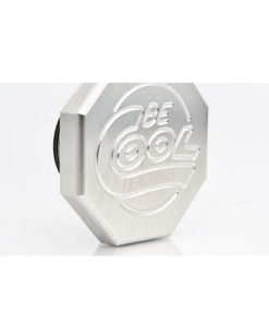 Be Cool Radiators 70002 Natural Finish Billet Aluminum Octagon Radiator Cap