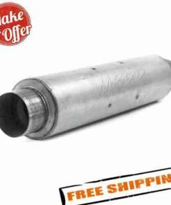 MBRP M1004A 4" In/Outlet, Quiet Tone Muffler, 24" Body, 6" Diameter, 30" Overall