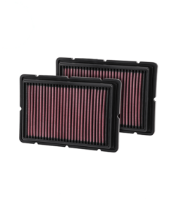 K&N 33-2494 High-Flow Air Intake Drop-In Filter for 1999-2010 Ferrari 360, F430