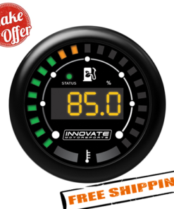 Innovate Motorsports 3912 MTX-D Ethanol Content % and Fuel Temp Gauge Kit