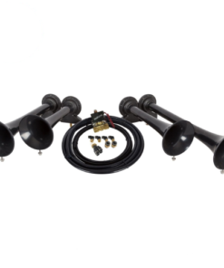 HornBlasters AH-S4 Shocker XL Extra Loud Train Air Horn Kit