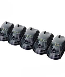 Recon 264342BK Smoked LED Cab Roof Lights Kit for 2017-2020 Ford Super Duty