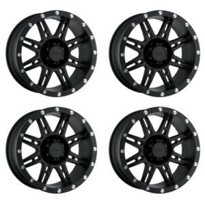 Pro Comp Alloy 7031-5865 15x8 Wheels with 5 on 4.5 Bolt Pattern - Set of 4