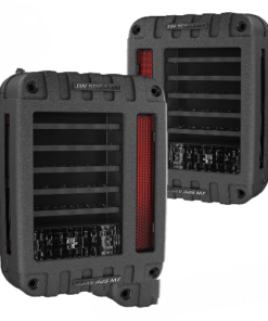 JW Speaker 0347531 279 J Series Black LED Tail Lights for 07-18 Jeep Wrangler JK