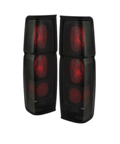 Spyder 5078216 Black Smoke Euro Style Tail Lights for 1986-1997 Nissan Hardbody