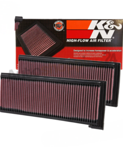 K&N 33-2181 Set of 2 Washable & Reusable High-Flow Panel Air Intake Filters