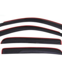 Auto Ventshade (AVS) 194845 In-Channel Vent Visor Rain Guards for 2006-2008 Dodge Ram Mega Cab