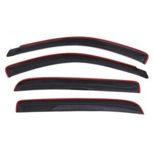 Auto Ventshade (AVS) 194845 In-Channel Vent Visor Rain Guards for 2006-2008 Dodge Ram Mega Cab