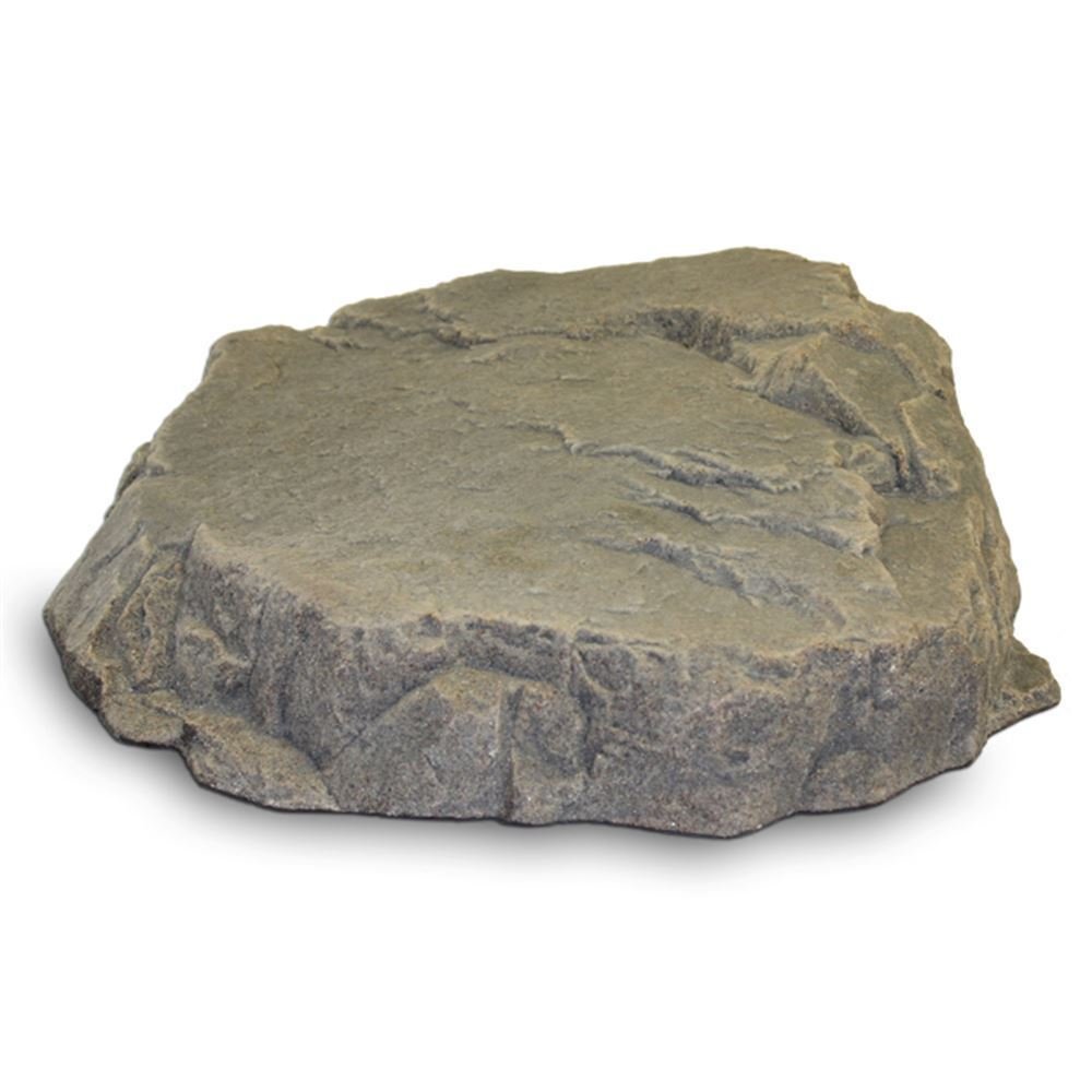 Race Ramps RR-ROCK-6-FS 10" H Fieldstone Gray Show Rock