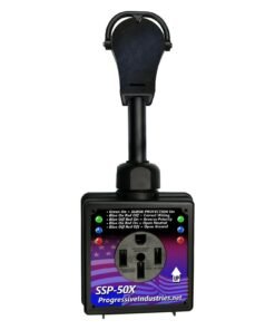 Progressive Industries SSP-50X 50Amp Portable RV Smart Surge Protector