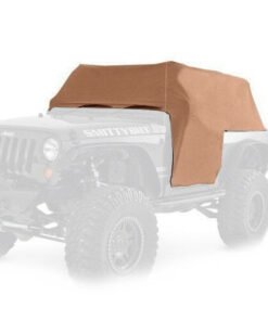 Smittybilt Custom Fit Cab Cover w/ Door Flaps for 1992-2006 Jeep Wrangler YJ TJ