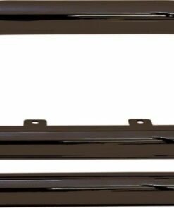 Smittybilt JB44-F Black Tubular Front Bumper w/Hoop for 1976-2006 Jeep Wrangler