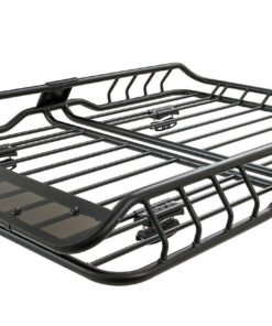 Rhino-Rack RMCB02 XTray Roof Mounted Steel Cargo Basket - 57" Long x 42" Wide