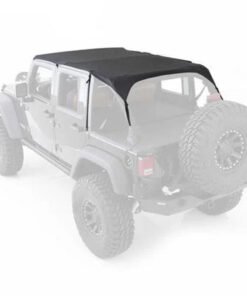 Smittybilt 94635 Black Diamond Extended Brief Top for 10-18 Jeep Wrangler JK 4Dr