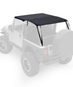 Smittybilt 93635 Extended Top w/ Windshield Channel - 1997-2006 Jeep Wrangler TJ