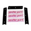 Weather Guard 7746 Nameplate Kit 3 Stickers, 2 side bezels, 1 front bezel