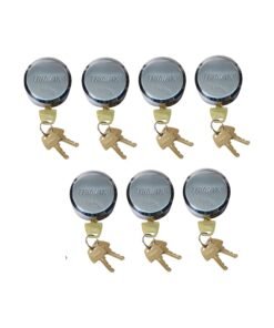 Trimax THPXL Hockey Puck 7 Pack Internal Shackle Door Lock Univ. Fit/Re Keyable