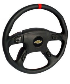 Grant 61040 4-Spoke Revolution Series Black Leather Steering Wheel