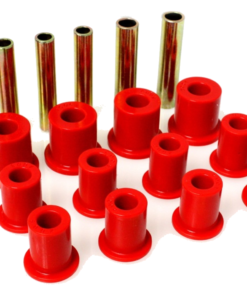 Energy Suspension 3.2105R Front Leaf Spring Bushing Set for Stock Springs