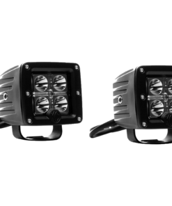 KC HiLiTES 330 C-Series 3" 2x12W Cube Spot Beam LED Lights