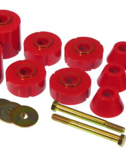 Prothane 73-80 GM Body Mount 12 Bushing Kit - Red