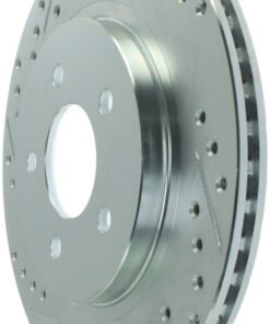 StopTech Select Sport 05-10 Ford Mustang GT Slotted and Drilled Rear Right Rotor