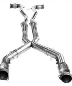 Kooks 08-09 Pontiac G8 GT/GXP LS2/LS3 6.0L/6.2L 3in In x 2 1/2in OEM Out Cat X Pipe made in SS