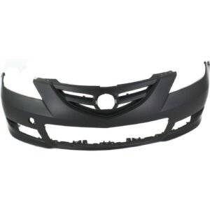 New Front Bumper Cover fascia for 2008-2009 Mazda 3 GS, GT, S Sedan Sport Type