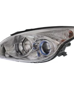 Headlight halogen clear lens left side for 2009 Hyundai Elantra Wagon