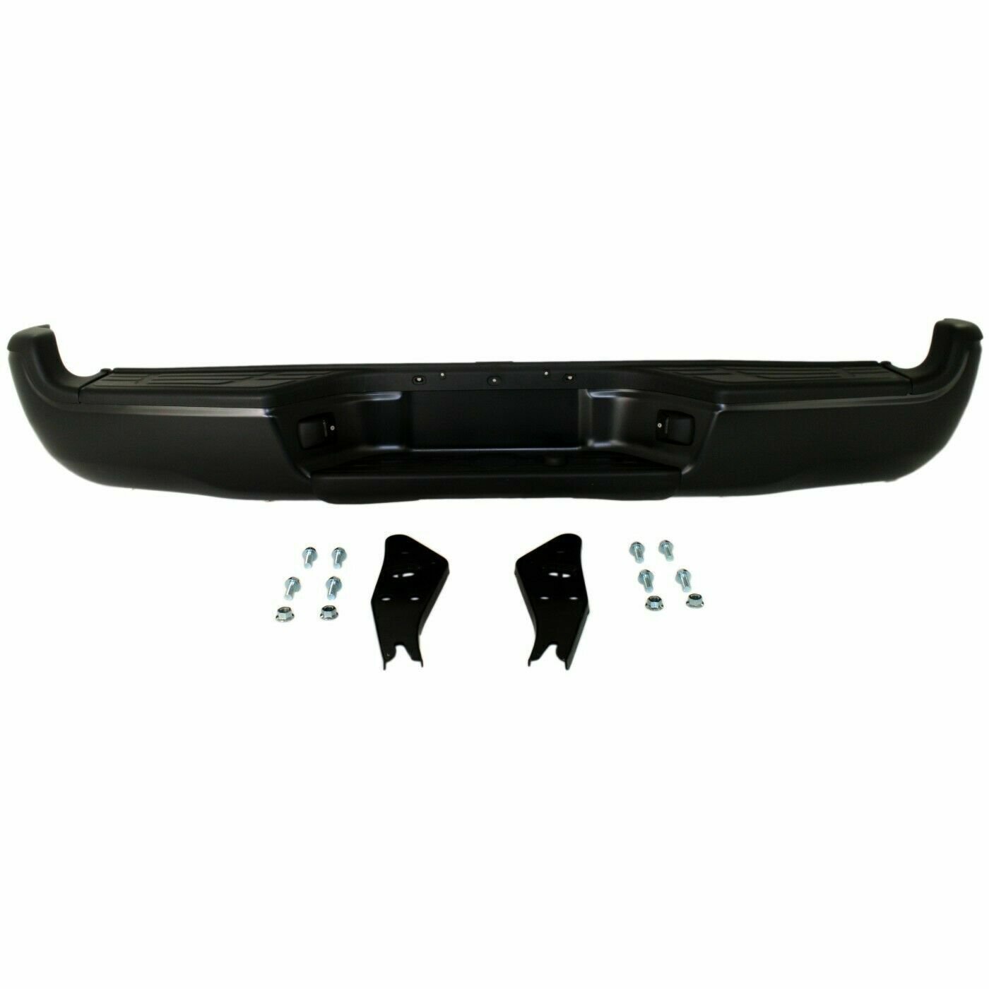 NEW Step Bumper w/ Brackets & Pads, Black Steel for 2005-2015 Toyota Tacoma