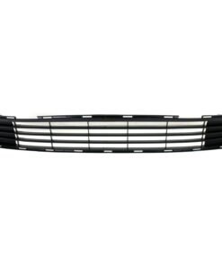 Bumper Grille Center textured black plastic CAPA for 11-13 Toyota Corolla CE LE