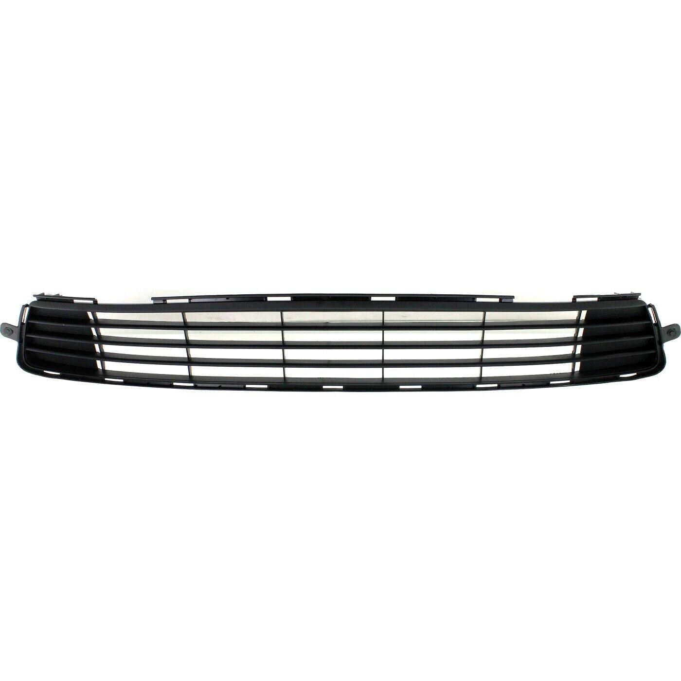 Bumper Grille Center textured black plastic CAPA for 11-13 Toyota Corolla CE LE