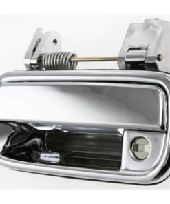 Front Door Handle TO1310144 left side chrome for 1989-1995 Toyota Pickup DLX