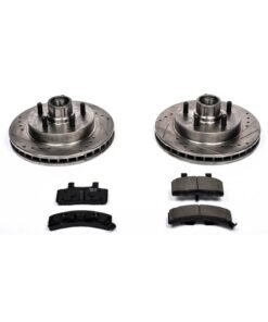 Powerstop K1990 Front Brake Disc and Pad Kit for 96-02 Chevrolet Express 1500