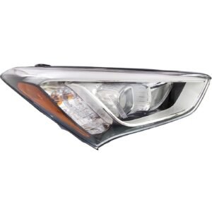 New Headlight halogen right side CAPA for 2013-2016 Hyundai Santa Fe Sport