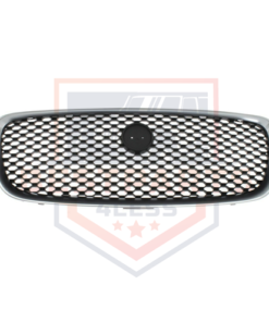 Grille for 2017-2019 Jaguar F-Pace, Chrome Shell/Painted Black Insert