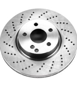 Powerstop EBR1627 Front Brake Disc left right side for 2008-2013 Mercedes C350