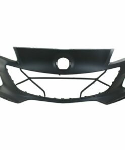 NEW Front Bumper Cover, w/ Fog Lamp Holes, Primed for 2012-2013 Mazda 3