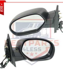 Set of 2 Kool Vue Power Mirrors, Heated for 07-14 Chevy Silverado & GMC Sierra