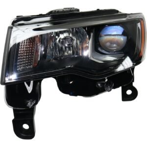 Headlight 68266647AE 68266647AD left side CAPA for 2018-2021 Jeep Grand Cherokee