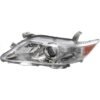 Headlight halogen left side for 2010-2011 Toyota Camry Base, LE, XLE