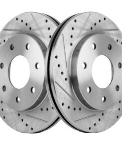 SureStop F27110058DS Front Brake Disc 7 Lugs for 2004-2008 Ford F-150 XL