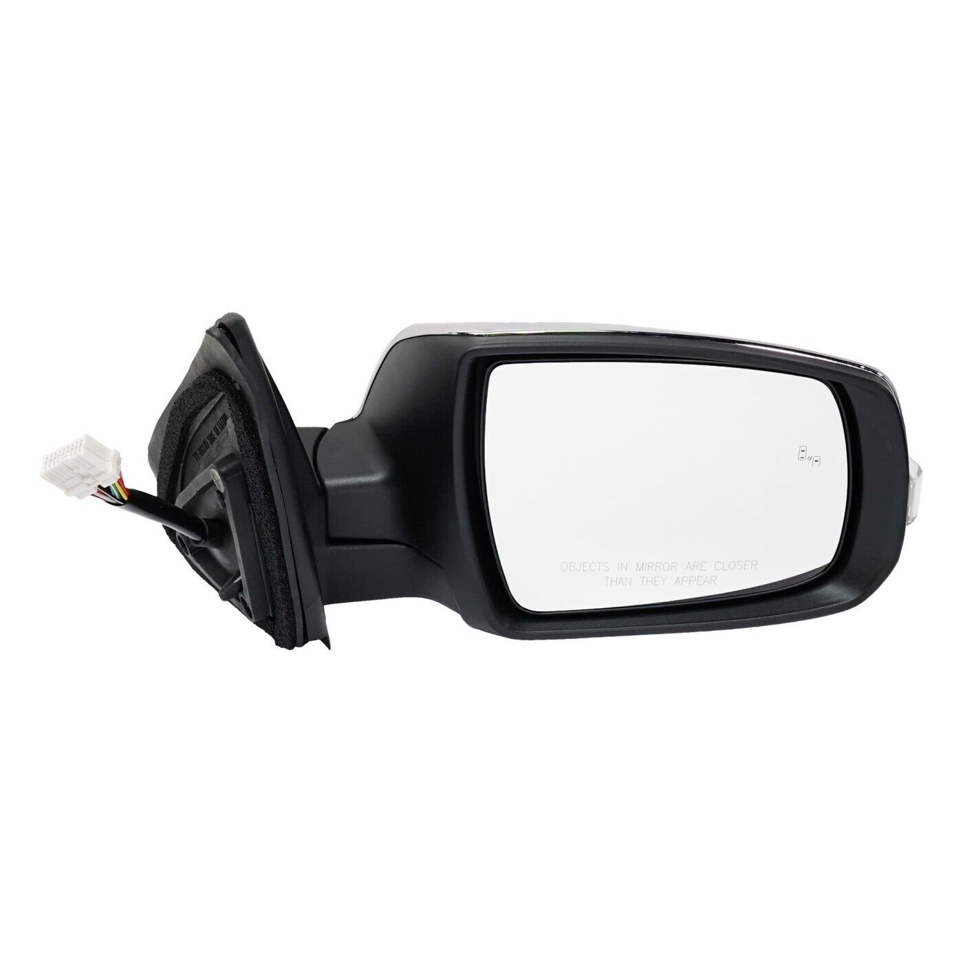 Kool Vue KA84CL-S Power Glass Mirror left side for 2014-2015 Kia Sorento