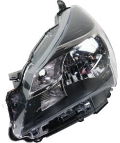 Headlight 811700DA70 halogen clear lens left side CAPA for 15-17 Toyota Yaris