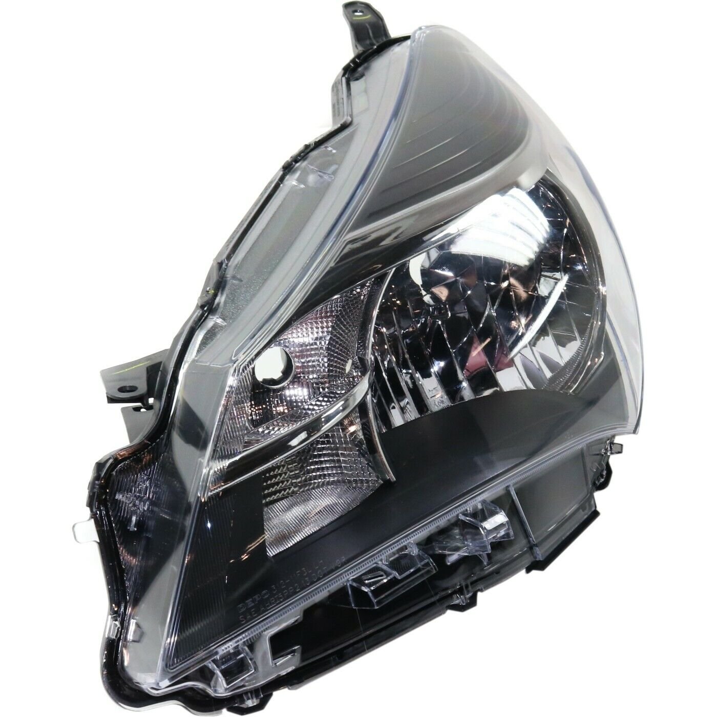 Headlight 811700DA70 halogen clear lens left side CAPA for 15-17 Toyota Yaris